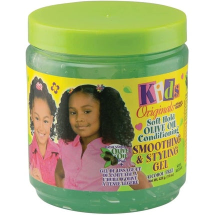 Gel de păr pentru copii, Kids Organics Soft Hold Olive Oil, 426g