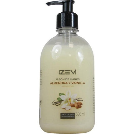 Jabon de mâini lichid Izen Almond & Vanilla Blossom cu pompă, 448g