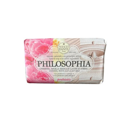 Săpun de baie Nesti Dante Philosophy Prebiotic Gardenia, Argilă Albă și Lapte de Ovăz, 250g