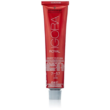 Vopsea de par, Igora Royal, 7-57, pachet 6 buc