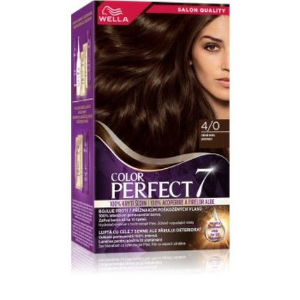 Culoare Par Wella Color Perfect Intense, 4/0 Marron
