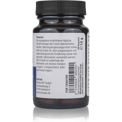 Supliment Curcumin, Teresa Ks, 60 capsule, vegan