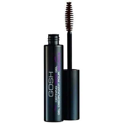 Gel Definitor pentru Sprâncene, Gosh, Brow Gel Fixer, Culoare: Maro, Cantitate: 18ml