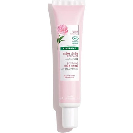 Cremă lejeră calmantă, Klorane A LA PEONÍA, 40ml