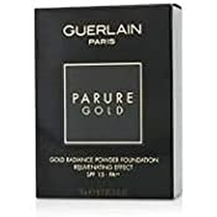 Fond de ten pudră Guerlain Parure Gold Radiance #01 Pale Beige, 10g