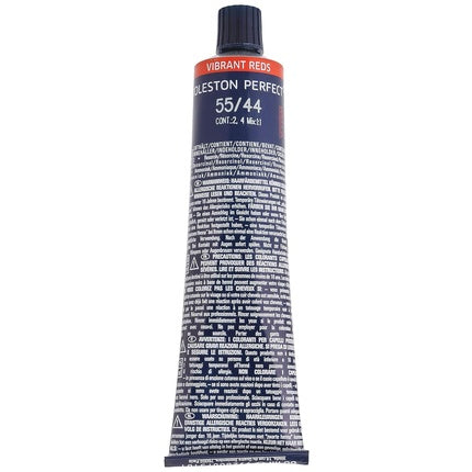 Vopsea de păr Wella Professionals Koleston Perfect ME+ 55/44, roșu intens