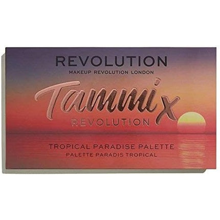 Paletă farduri Makeup Revolution X Tammi, 22g, Tropical Paradise