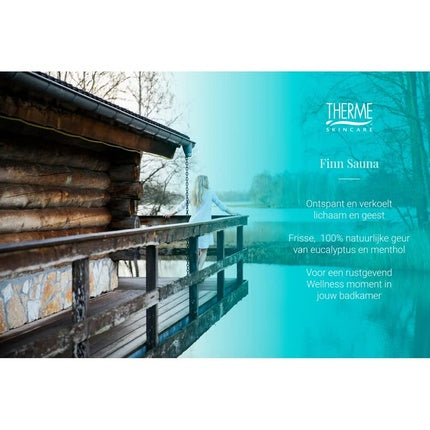Gel de duș spumant, Therme, Finn Sauna, 200ml