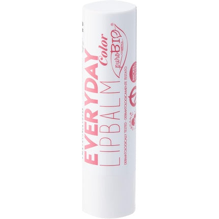 Balsam de buze Purobio Everyday Colour No. 03, Culoare roz pal