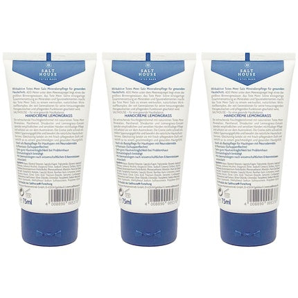 Cremă de mâini, Salthouse, Lemongrass, 75ml