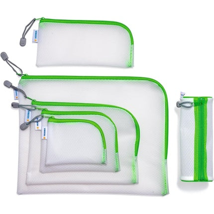 Geantă cosmetică, Herma, transparent, verde