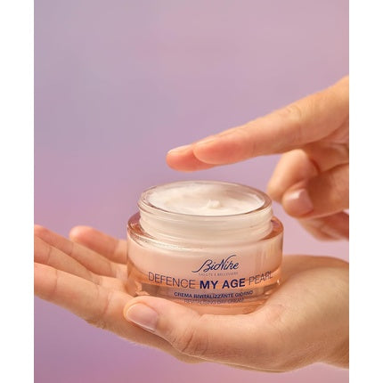 Crema facială Bionike Defence My Age Pearl cu acid hialuronic, 50 ml