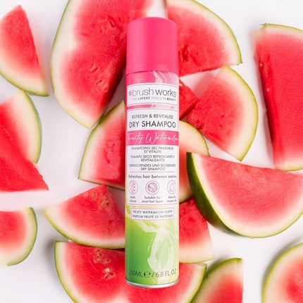 Șampon uscat Brushworks Refresh & Revitalise Fruity Watermelon, 200ml