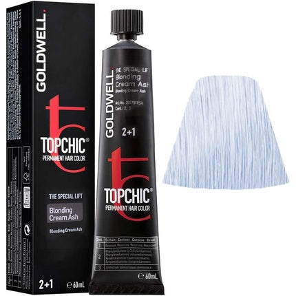 Vopsea de păr permanentă Goldwell Topchic Ash 7MB, 60 ml
