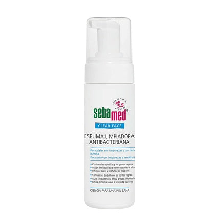Spumă de curățare antibacteriană, Sebamed, 150ml