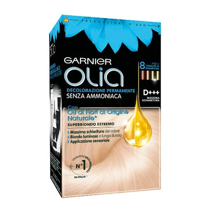 Vopsea de păr, Garnier, Olia Super Blonde D+++, permanent