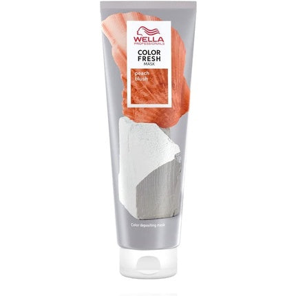 Tratament colorant păr, Wella, Color Fresh Mask Peach Blush, 150ml