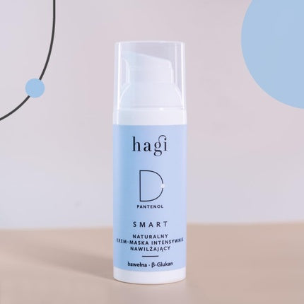 Mască față Hagi SMART D-Panthenol 50ml, albastră