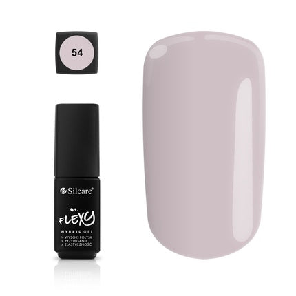 Gel Polish Silcare Flexy Hybrid Nr. 54, 4.5g, culoare lavandă