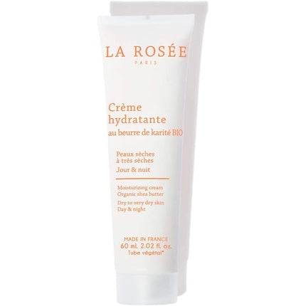 Crema hidratantă La Rosée cu unt de shea BIO, alb, 60ml