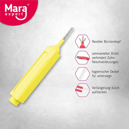 Perie Interdentală Mara Expert ISO 4 Galbenă, 8 bucăți