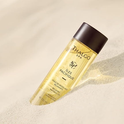 Ulei de masaj corp Thalgo Îles Pacifique, Monoï și ulei de cocos, 100 ml