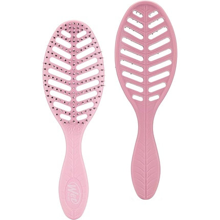 Perie păr Wet Brush Go Green, roz, ventilație