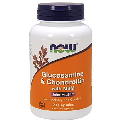 Supliment, Now Foods, Glucosamina Condroitina MSM, 90 capsule