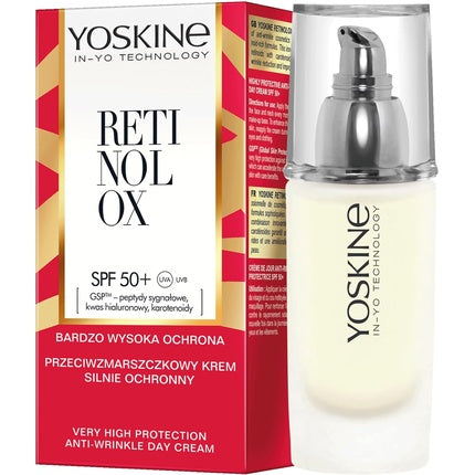 Cremă de zi antirid Yoskine Retinolox SPF 50+