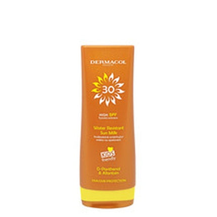 Lactat de protecție solară, Dermacol, Sun Water Resistant SPF 30, 230g, portocaliu