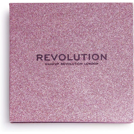Fard de pleoape, Revolution Beauty, Pressed Glitter, Diva, 9 nuante, 13.5g