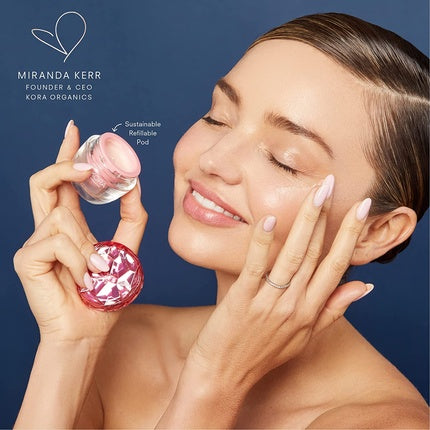 Cremă de ochi, Kora Organics, Berry Bright, roz, 15mL