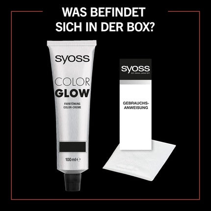 Vopsea de păr, Syoss, Color Glow, roșu pompeian 100ml
