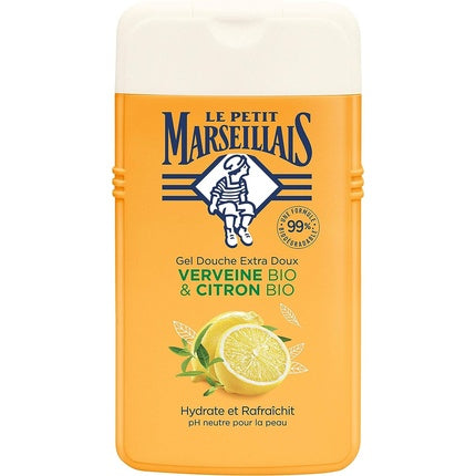 Gel de Duș Extra Gentle Organic Verbena Lemon, Le Petit Marseillais, 250ml