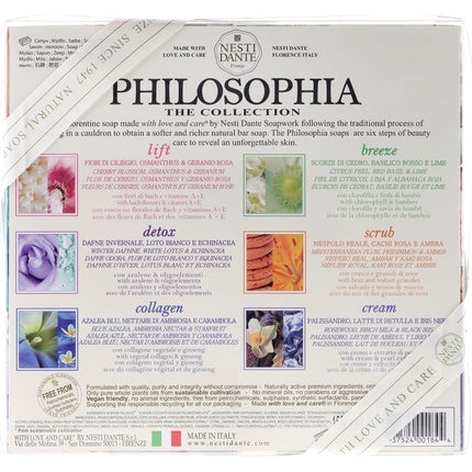 Set Săpunuri Nesti Dante Filosofia, 6 x 150 g