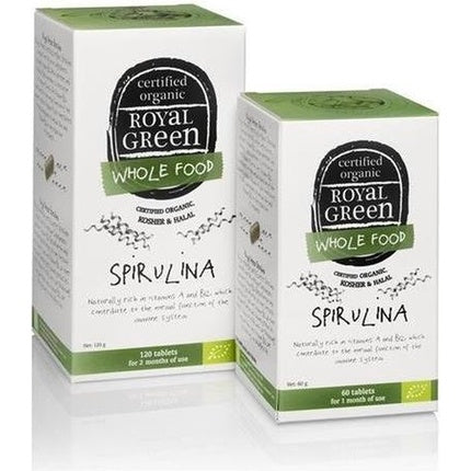 Vitamine, Royal Green, Spirulina, 120 tablete