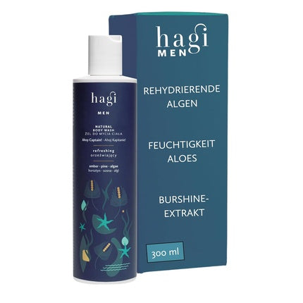 Gel de duș bărbați, Hagi, cu alge și extract de ambră 300ml
