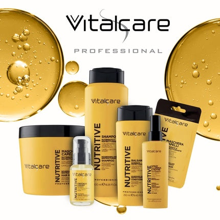Masca de păr Vitalcare Nutritive, galbenă