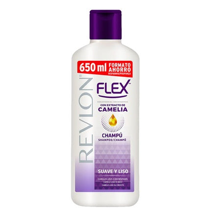 Șampon Revlon Flex, Camelia Suave și Liso, 650 ml