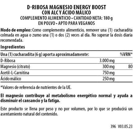 Pudră minerală Qiribose cu Magneziu 180g, fără gluten