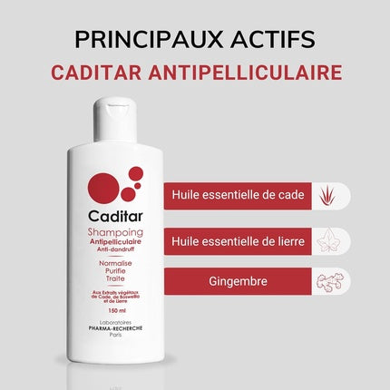 Pharma Recherche Caditar Shampoo Anti-peliculare, 150ml