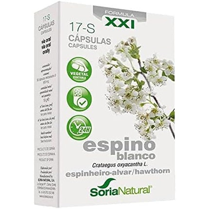 Supliment alimentar, Soria Natural, Espino Blanco, 30 capsule
