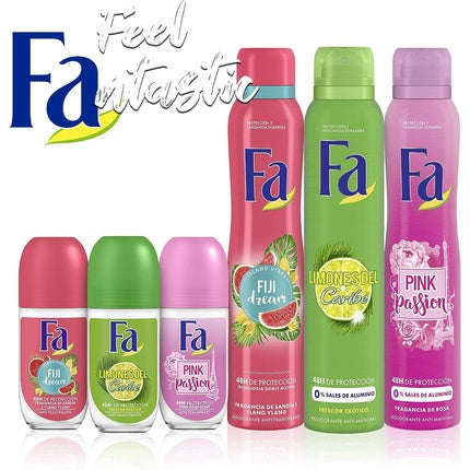 Deodorant roll-on, Fa Deo, Fiji Dream, 50 ml