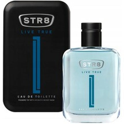 Str8 Live True Eau De Toilette, Masculin, 50 ml, sticlă transparentă