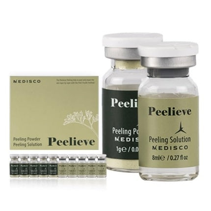 Medisco Peelieve Peeling - Set 10 fiole, Ser de exfoliere facială