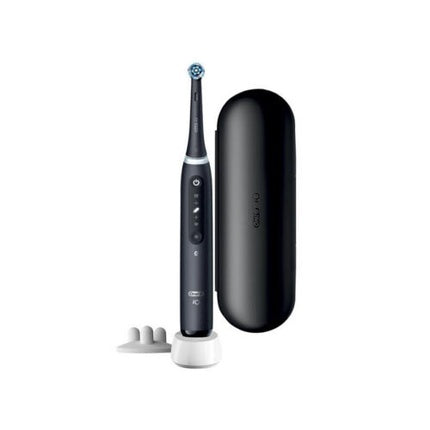 Periuță Electrică Oral-B iO Series 5s, Mâner Matt Black, Tehnologie A.I., Incluzând Husă de Călătorie
