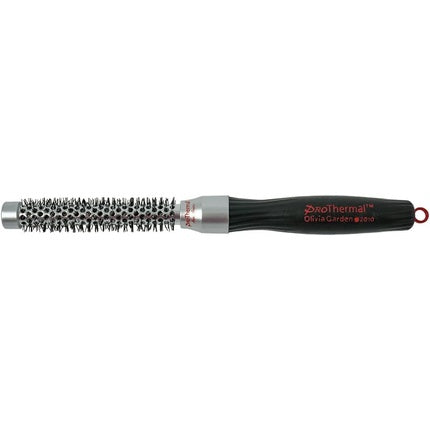 Perie rotundă Olivia Garden Pro Thermal 12mm, neagră