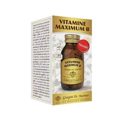 Vitamine Maxim B, Dr. Giorgini, 180 comprimate
