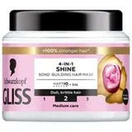 Mască de păr Schwarzkopf Gliss Shine Bondbuilding 400 ml