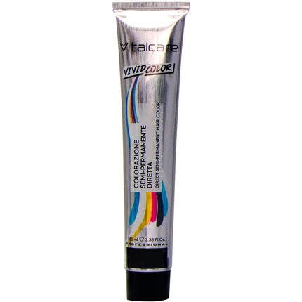 Vopsea de păr, Vitalcare, Vivid, roz, 100 ml
